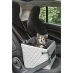 Asiento de coche, 32 × 28,5 × 41 cm, gris
