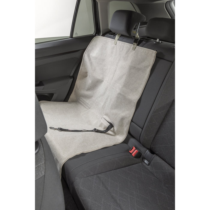 Funda para la silla de coche, divisible, 1,4 × 1,2 m, beige