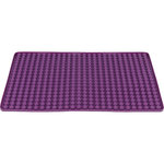 Alfombrilla para hornear para aperitivos de entrenadores, 38 × 28 cm, morado