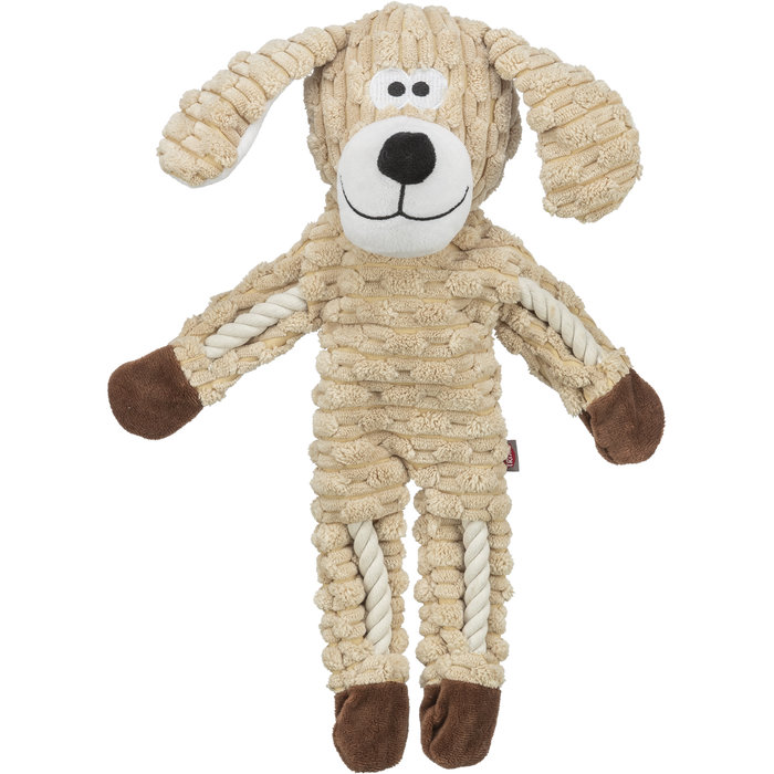 Perro de cuerda, 38 cm, arena