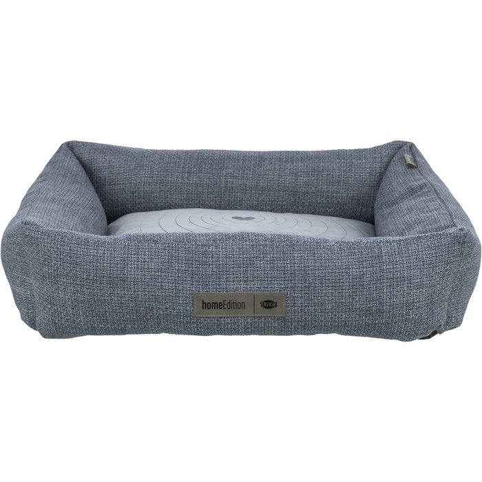 Viviana cama, rectangular, 120 × 75 cm, azúl/ claro