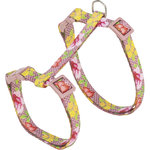 Arnés para gatos con correa, flores, 27–45 cm/10 mm, 1