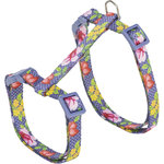 Arnés para gatos con correa, flores, 27–45 cm/10 mm, 1