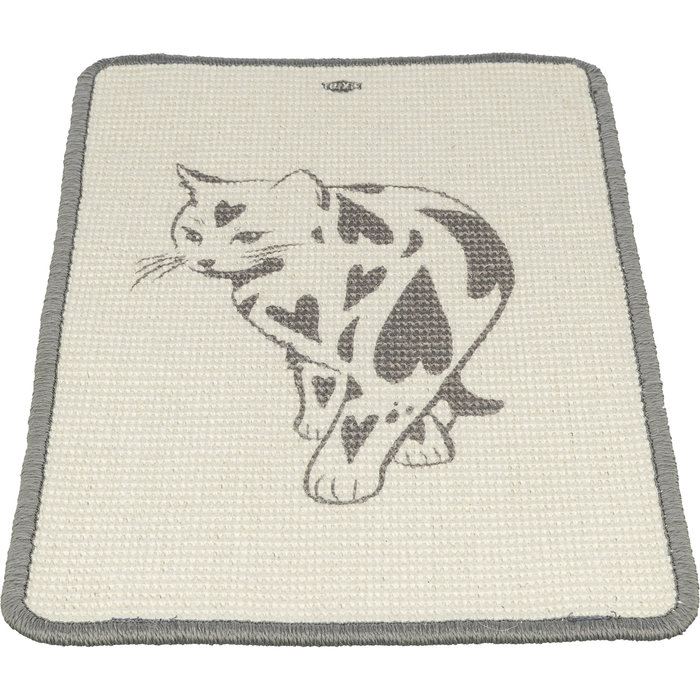 Tapete para rayar, con estampado, 55 × 35 cm, topo
