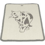 Tapete para rayar, con estampado, 55 × 35 cm, topo