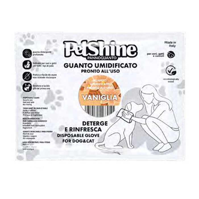 Guante Higiene Perro/Gato, Vainilla, 1 und