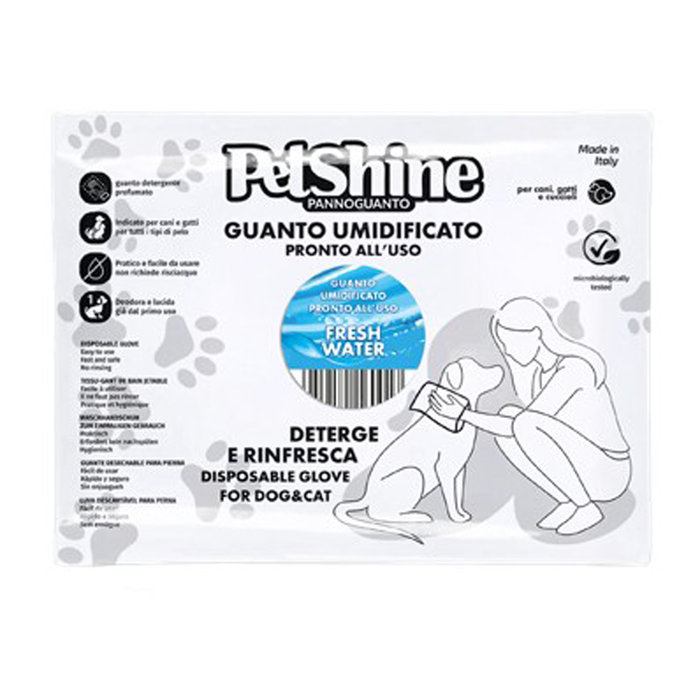 Guante Higiene Perro/Gato, Agua Fresca, 1 und