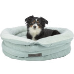Liano Cama blanda, redonda, ø 65 cm, arena/marrón