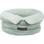 Cama blanda Liano, redonda, ø 65 cm, salvia