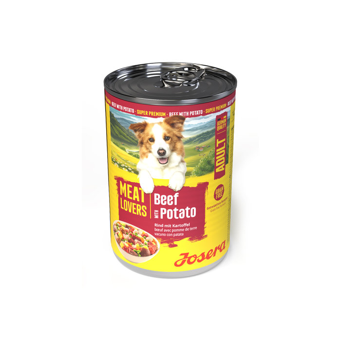 Adult Menu Ternera con Patata 800g