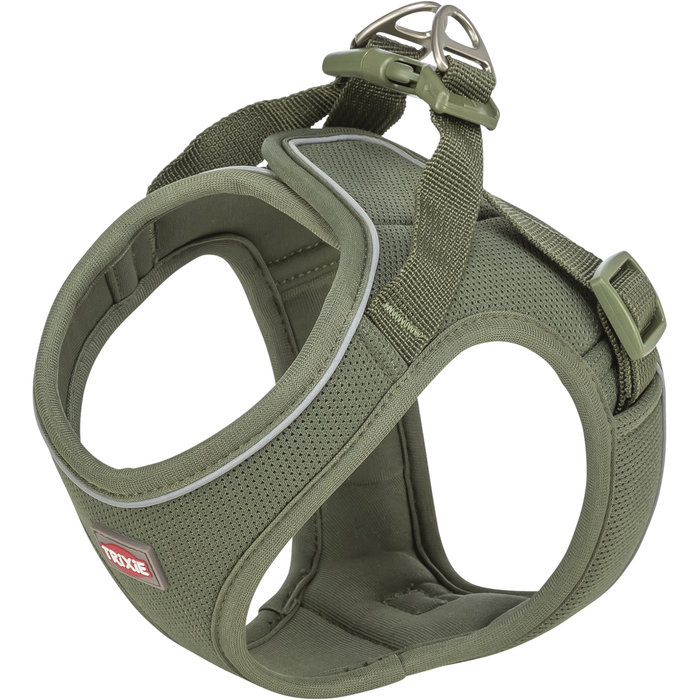 UrbanVest arnés, XXS–XS: 34–37 cm/15 mm, verde oliva