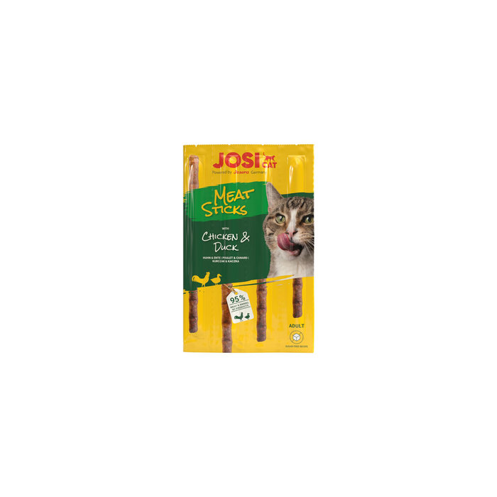 JosiCat Meat Sticks Chicken & Duck, 35g
