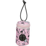 Dispensador de bolsitas de basura, poliéster, 8 × 4 cm, varios