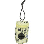 Dispensador de bolsitas de basura, poliéster, 8 × 4 cm, varios