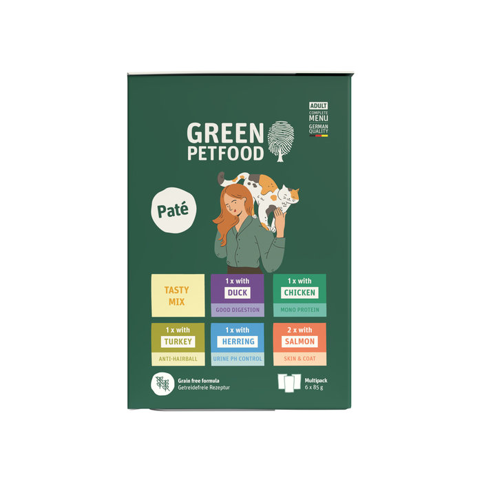Snacks Multipack Paté Tasty Mix 6x85g