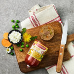 Salchicha Junior de Pavo con Queso Fresco y Guisantes, 200 g