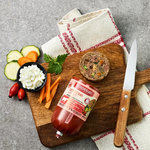 Salchicha Junior de Ternera con Queso Fresco y Calabacín, 400 g