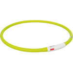 Collar de Aro Flash USB, XS–XL, 70 cm/ø 10 mm, Verde