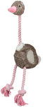 Avestruz en Cuerda, 68 cm, gris
