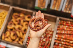 Premio Pretzel con pechuga de pato, ø 10 cm, 60 g