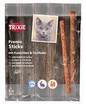 Premio Sticks con conejo y pavo, 5 × 5 g